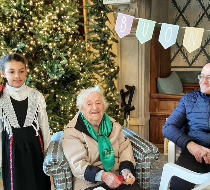Festeggiati a Premosello i 100 anni della staffetta partigiana Ida Fovanna