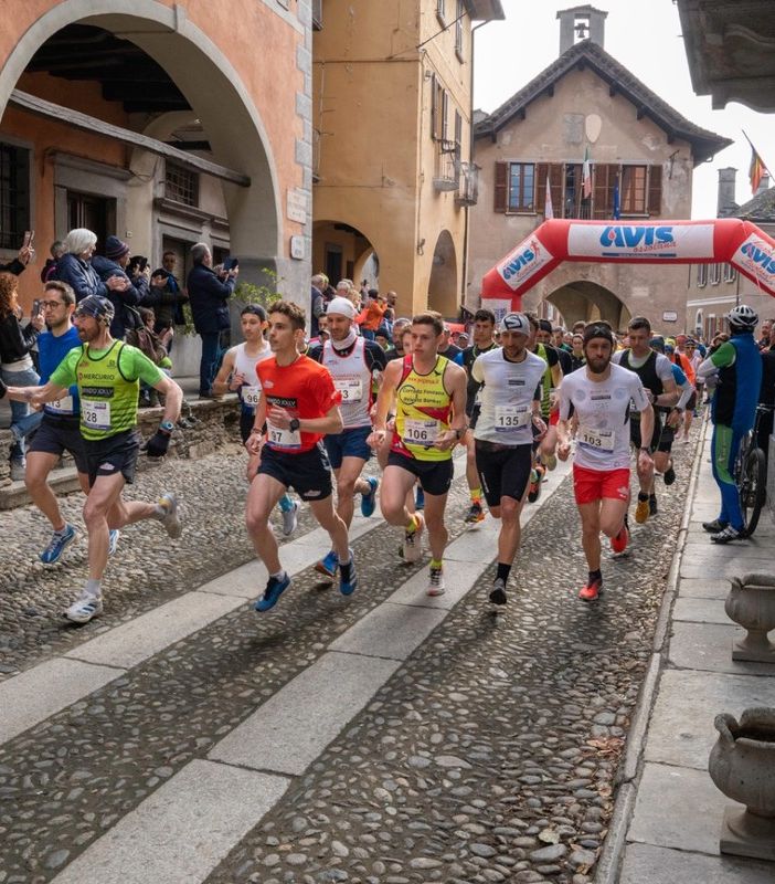 Roberto Giacomotti e Veronica Riccio conquistano la Winter Trail di Vogogna