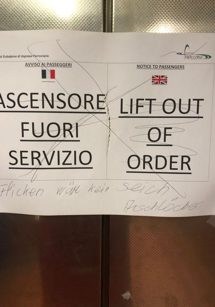 Ancora guasto l'ascensore della stazione domese