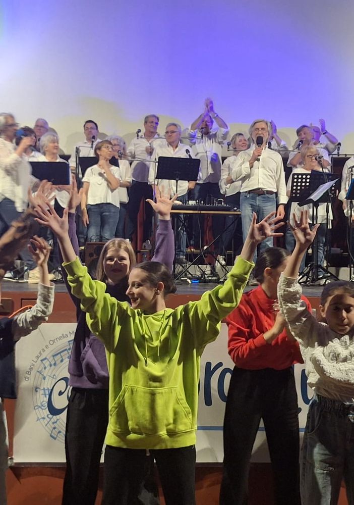 Cinema Corso gremito per la serata del Coro Blu   FOTO