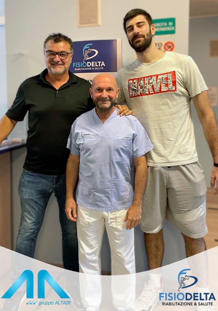 Visite mediche a Fisiodelta per i giocatori della Fulgor Paffoni
