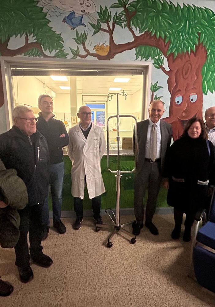 Donazioni per il Punto nascite di Domodossola da parte di Soms e Kiwanis Club