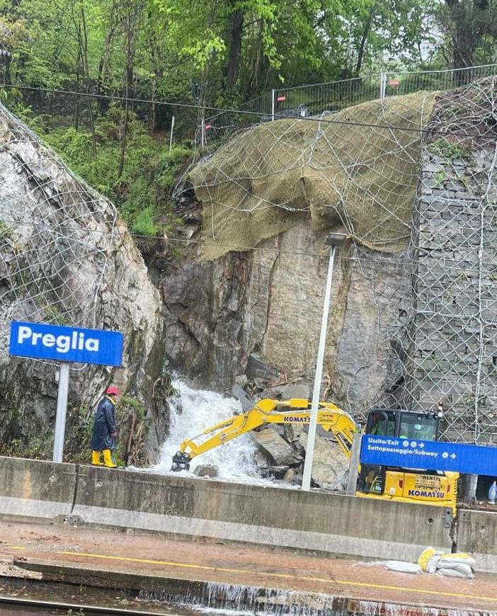 Riaperta la linea ferroviaria del Sempione: tornano operativi i collegamenti con Briga e Premosello