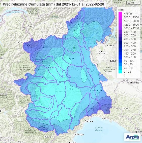 Inverno anomalo, l'Arpa spiega il perchè