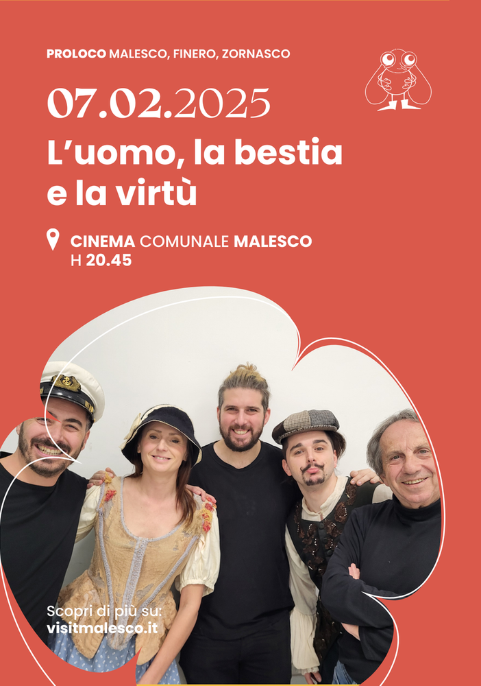 &quot;Richiamo d'obbligo&quot;: una commedia di Pirandello al Teatro di Malesco