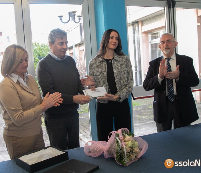 Consegnata la borsa di studio alla memoria di Camilla Valentini FOTO