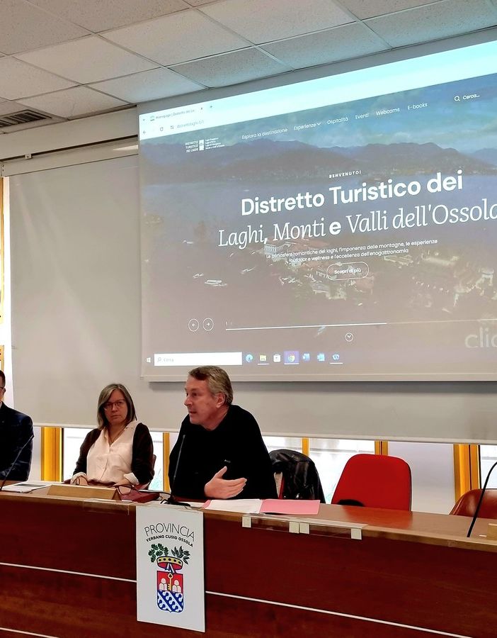 Presentato il nuovo sito del Distretto turistico VIDEO