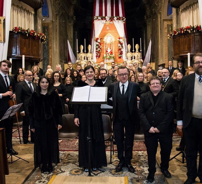In Collegiata il tradizionale concerto natalizio della Cappella Musicale del Calvario