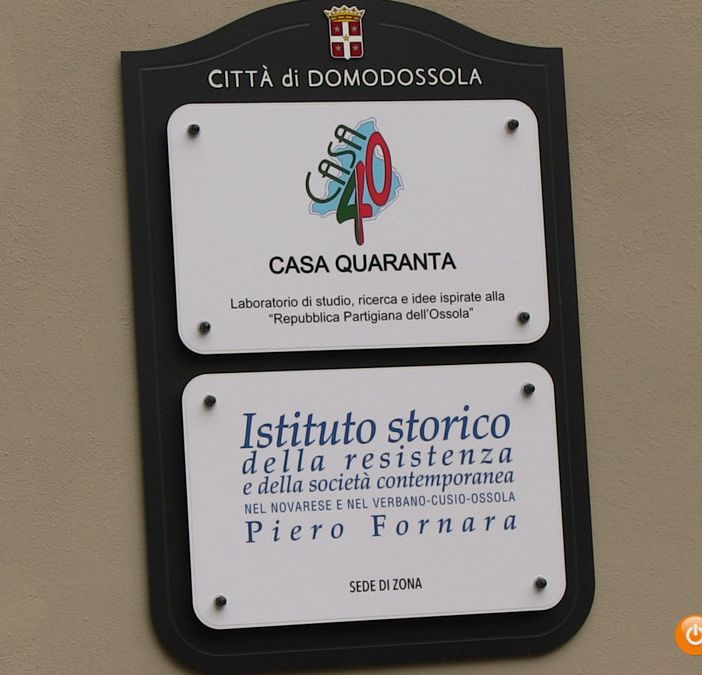 Gabriele Ricci: “Domodossola entri a far parte degli itinerari europei delle Repubbliche Partigiane”