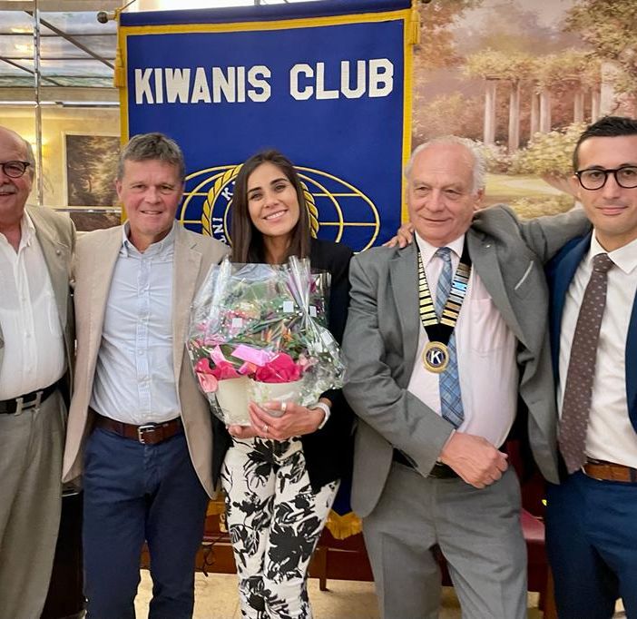 Cristina Zambonini ospite del Kiwanis di Domo