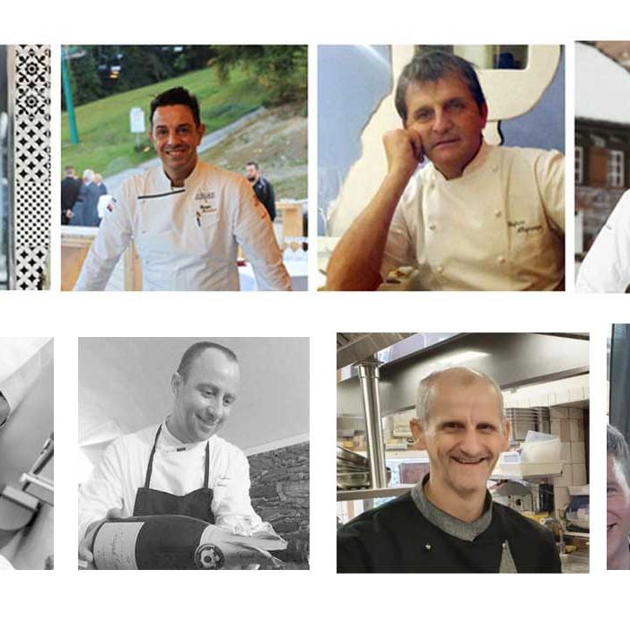 Ecco il menù della cena di Domosofia Gourmet. Ad aprire la serata gli scampi alla pizzaiola di Antonino Cannavacciuolo