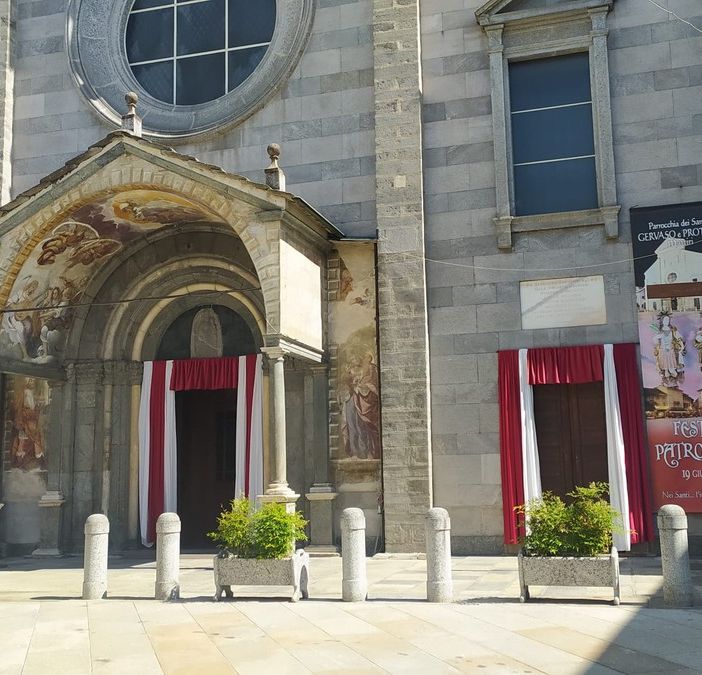 La Collegiata si prepara alla festa patronale dei Santi Gervaso e Protaso