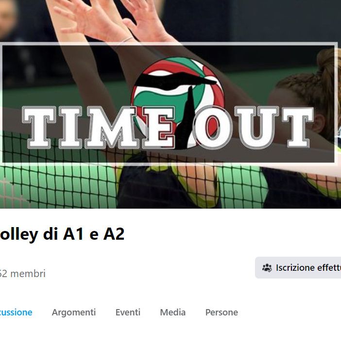 È nato “TimeOut il Volley di A1 e A2 Femminile”: il gruppo social per dare voce agli amanti della grande pallavolo femminile, iscriviti anche tu!
