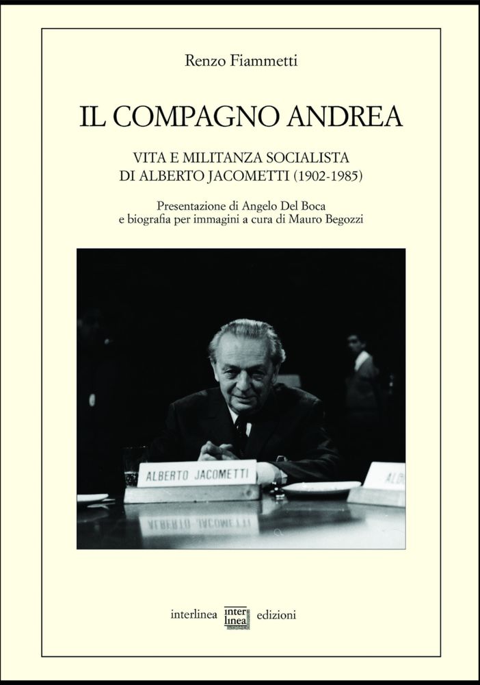 Il 31 maggio a ‘La fabbrica di carta’ verrà presentato ‘Il compagno Andrea’