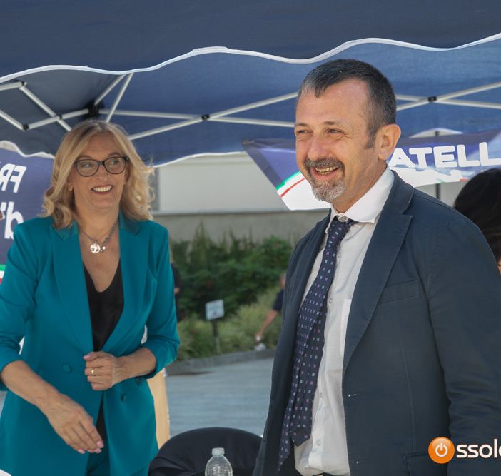 Fratelli d'Italia ha presentato a Domo la candidatura al Senato di Giovanna Pellanda