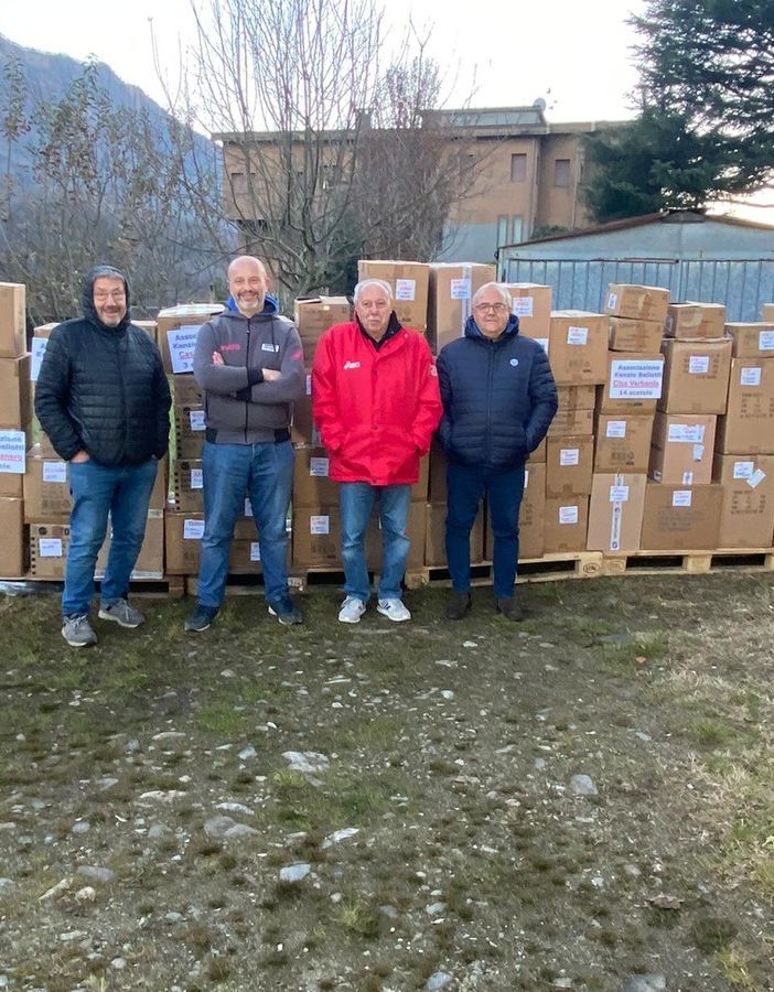 Al Ciss Ossola più di 100 regali per bambini e ragazzi dall'associazione Kenzio Bellotti
