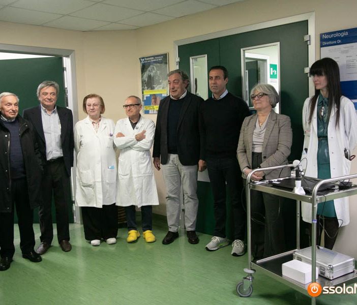 Da Pediacoop donazioni per 120mila euro all'Asl Vco FOTO E VIDEO