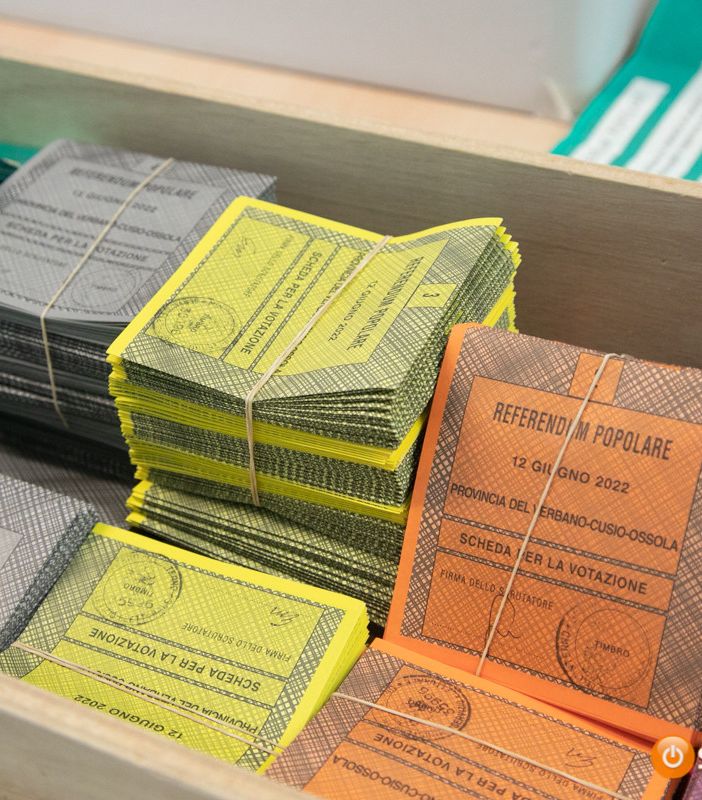 Referendum e comunali, i dati dei votanti delle 12