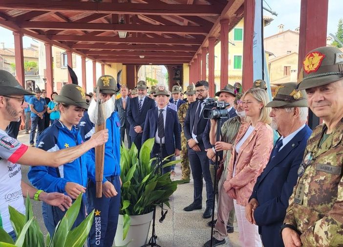 La Staffetta Alpina Ventimiglia-Trieste fa tappa in Ossola
