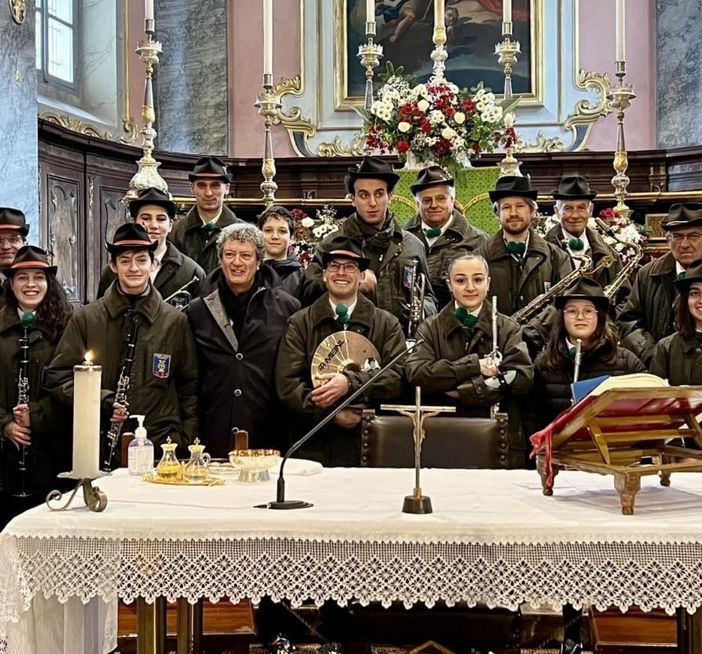 La Banda Musicale Alpina di Malesco festeggia Santa Cecilia