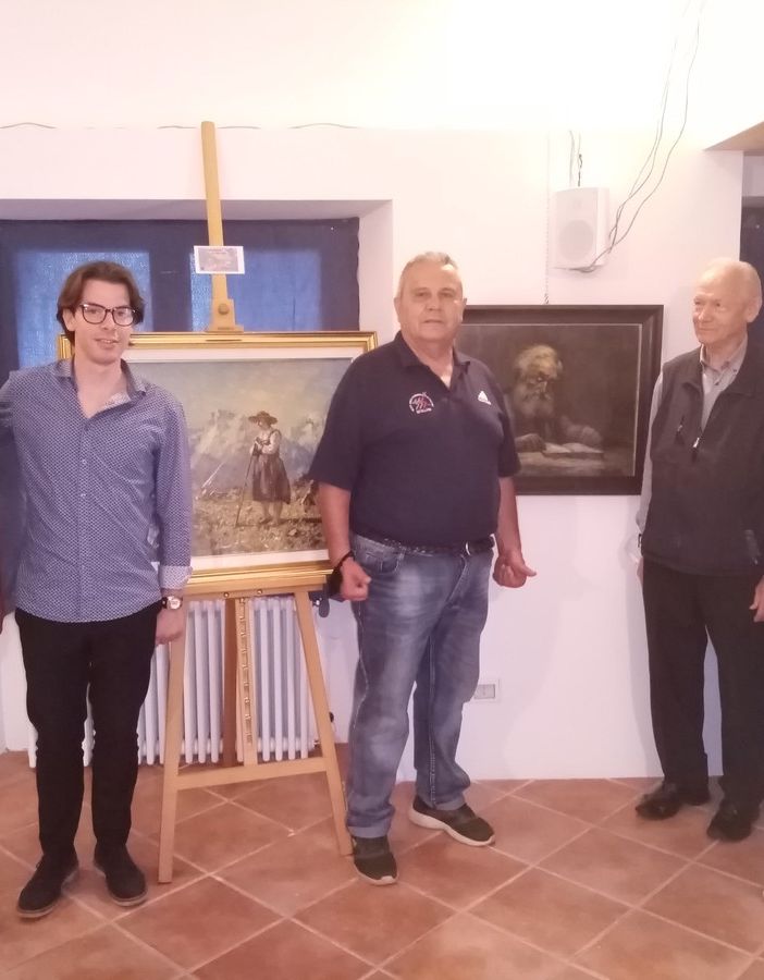 Inaugurata la mostra retrospettiva di Carlo Bossone