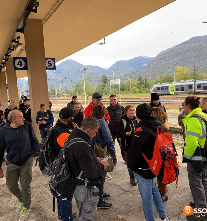 Terminata la protesta dei frontalieri in stazione FOTO VIDEO