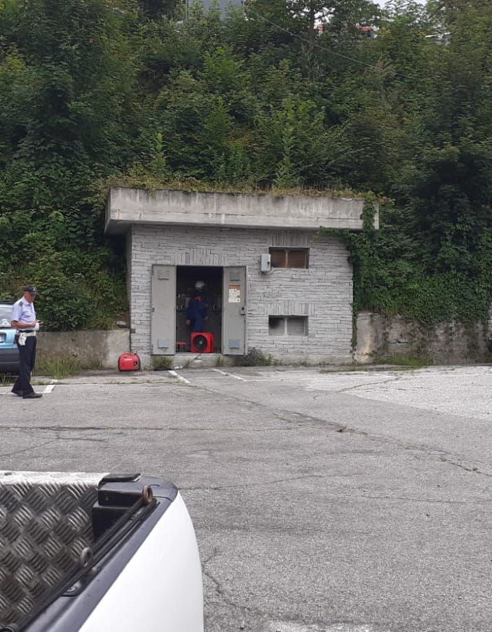 Fulmine s'abbatte sulla cabina elettrica: black out a Vocogno, in Valle Vigezzo