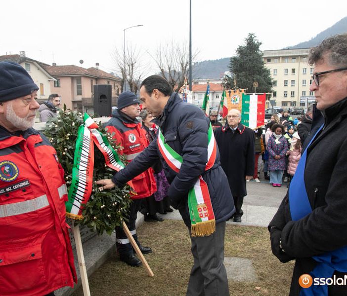 Domodossola ha celebrato il Giorno della memoria FOTO
