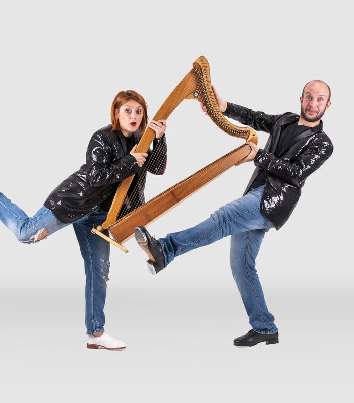 Venerdì 13 al Torrione del Calvario andrà in scena lo spettacolo “Harp&amp;Tap&quot;