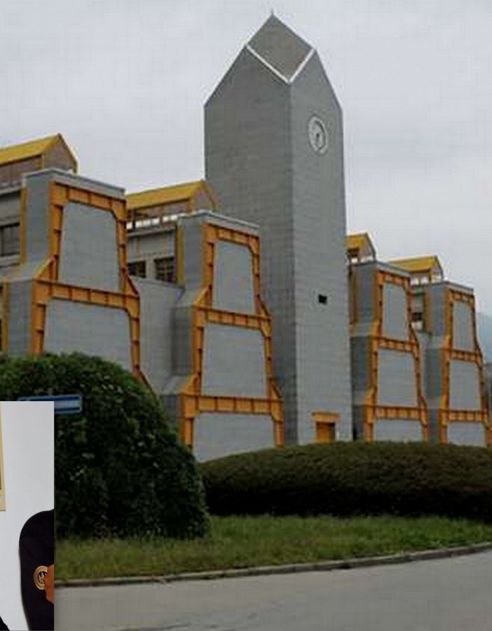 Tecnoparco, sede della Provincia e nel riquadro Alessandro Lana