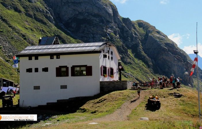 Il rifugio Margaroli, in alta Formazza