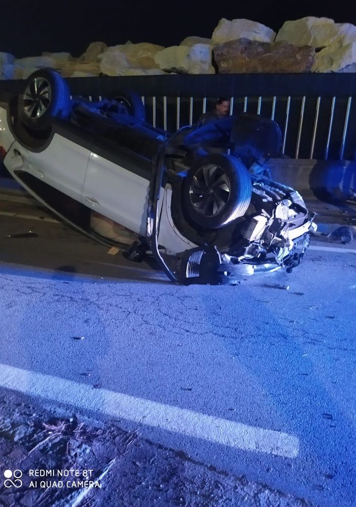 Incidente stradale per l'allenatore del Fomarco