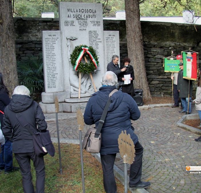 Villadossola ricorda l'insurrezione popolare del '43