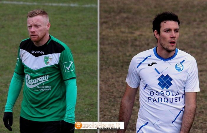 A sinistra Simone Margaroli, a destra Matteo Palfini