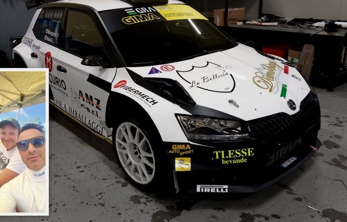 Margaroli-Natoli al via del Rally di Alba   FOTO
