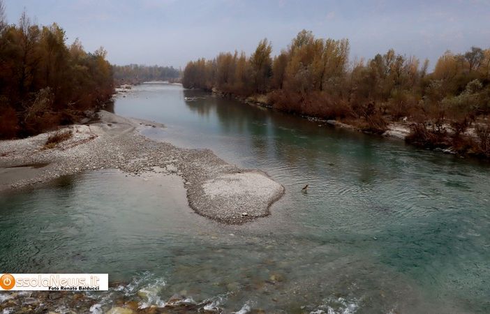 Il fiume Toce al ponte della Masone