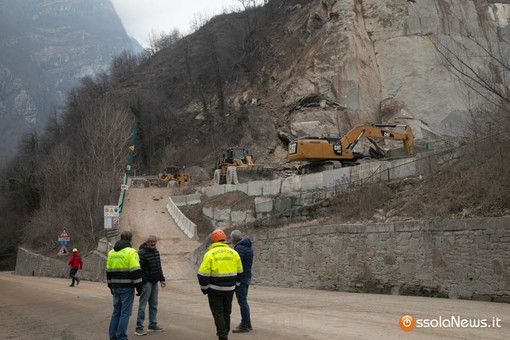 Ancora chiusa la strada provinciale tra Crevola e Varzo