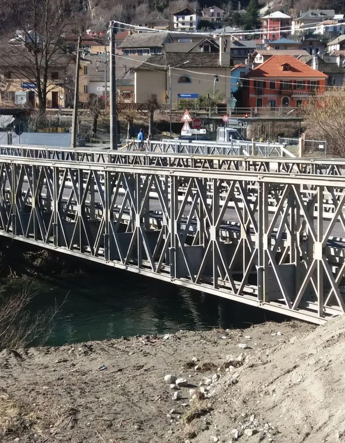 Nuovo ponte a Pallanzeno per raggiungere gli impianti sportivi