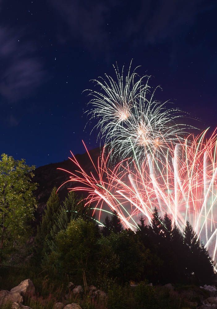 Fuochi d'artificio sabato sera alla Piana