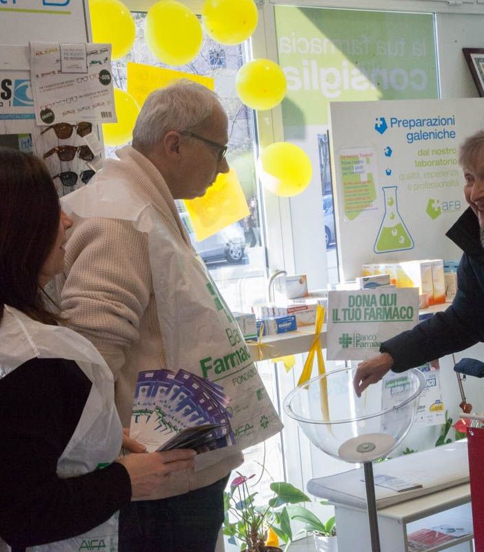 Sabato 8 febbraio torna la Giornata della raccolta del Farmaco