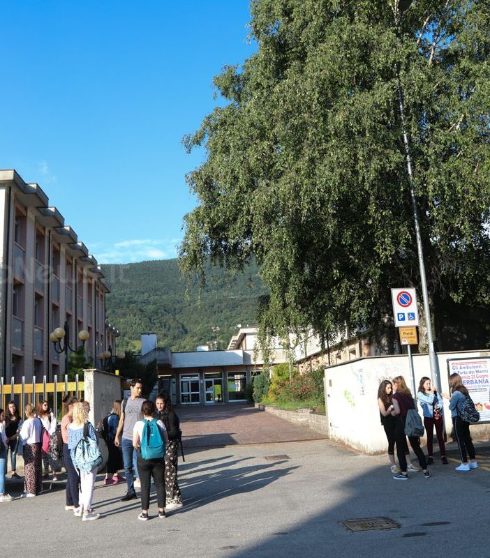 Lezione di droni al liceo Spezia di Domodossola