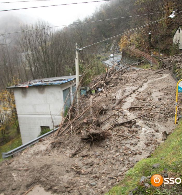 Secondo uno studio dell’Ispra, Vco terra ad alto rischio frane