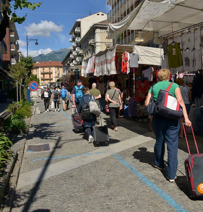 Sabato il mercato domese torna al completo