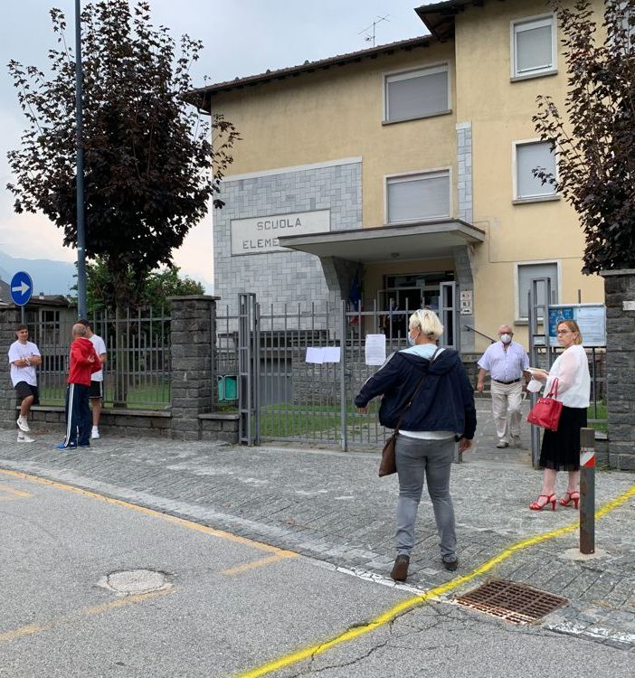 Il saluto del sindaco Ferroni per l'inizio della scuola