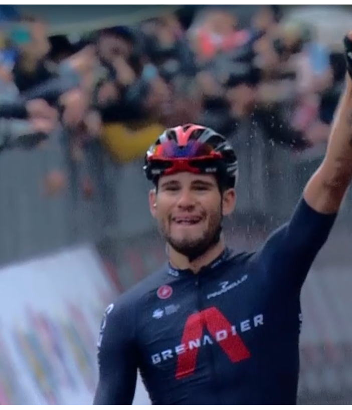 Filippo Ganna termina al secondo posto la Tirreno-Adriatico