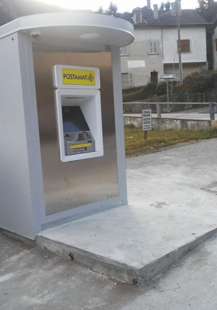 Poste Italiane: dal 1 novembre pensioni disponibili per il ritiro in tutti i Postamat del Vco