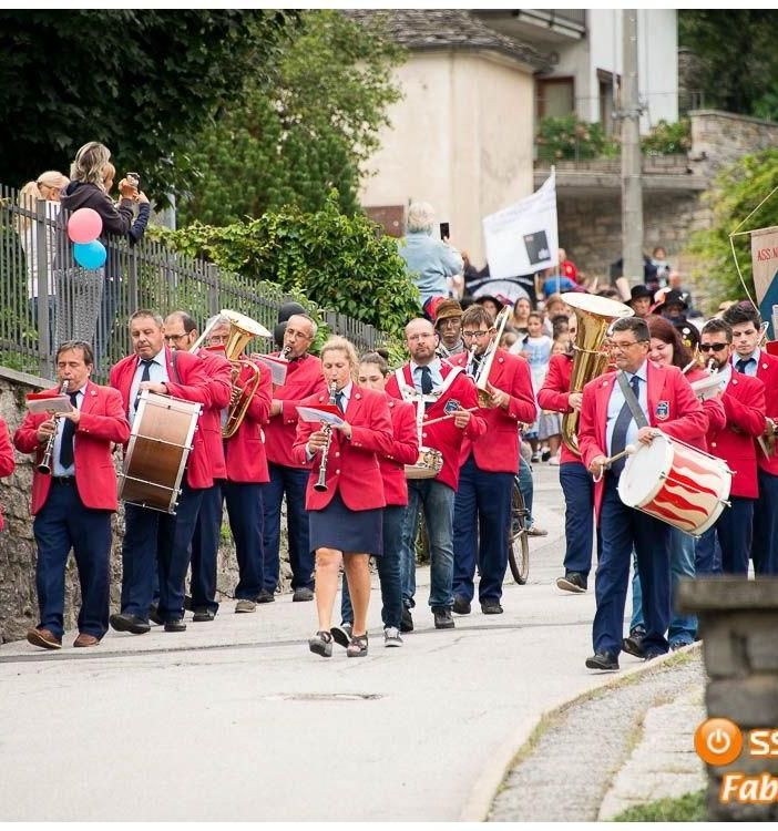La banda di Druogno festeggia Santa Cecilia