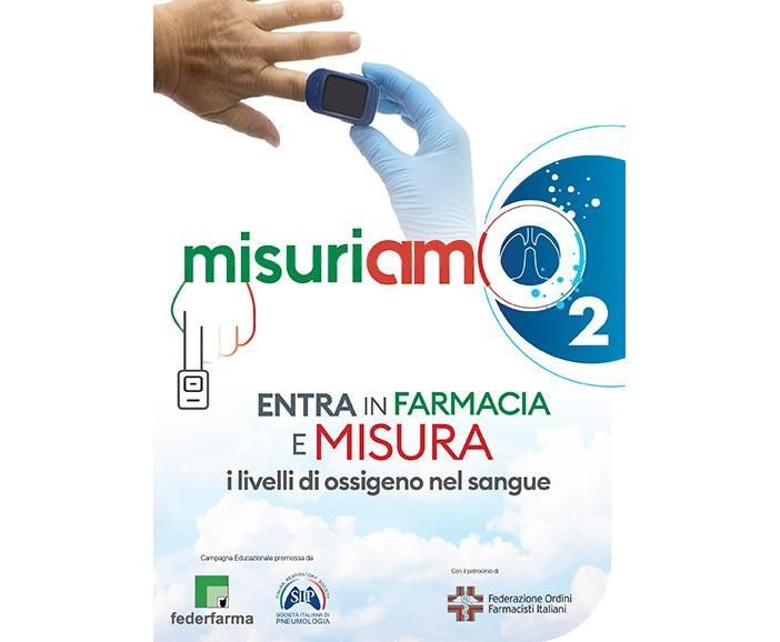 Con ‘MisuriAMO’ i pazienti asmatici o Bpco possono ritirare gratuitamente un ossimetro in farmacia