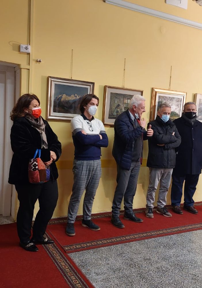 Aperta alla Società Operaia di Domo la mostra di Carlo Bossone