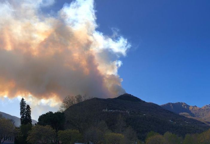 Incendi boschivi Piemonte, revocato lo stato di massima pericolosità